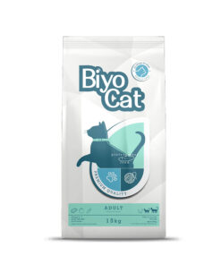 Biyocat Kuzu Etli Yetişkin Kedi Maması 15 kg